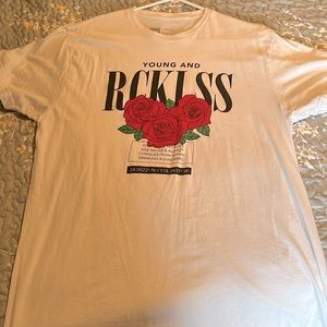 Young and reckless T-shirt, like new